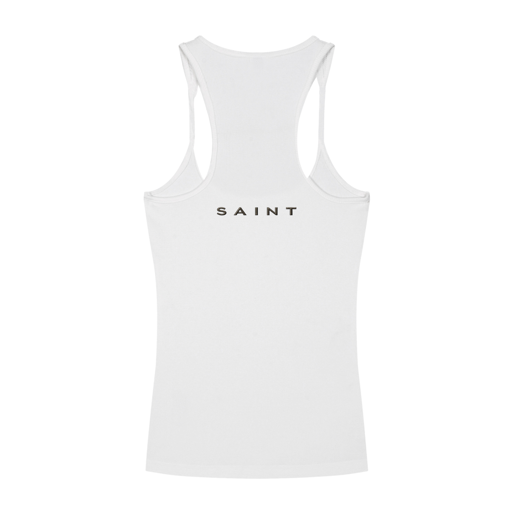 Classic Fit Ribbed Tank Top – SAINT