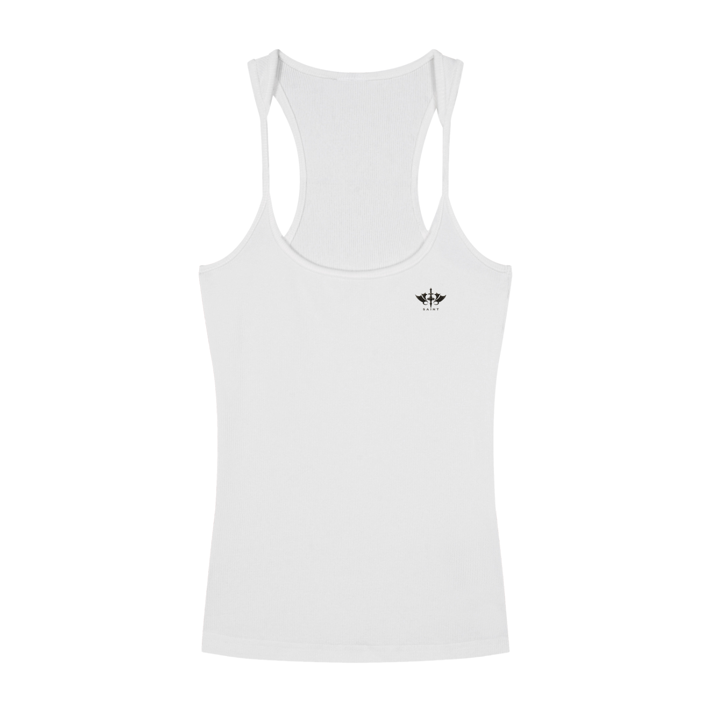 Classic Fit Ribbed Tank Top – SAINT